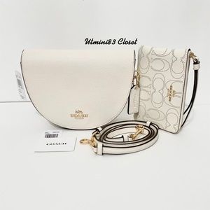 🆕💖NEW💖Coach crossbody bag set/coach bag set&wristlet